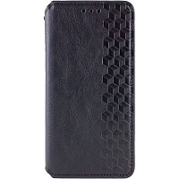 Чехол-книжка GETMAN Cubic Cover Case для Oppo A58 4G Black Чехол-книжка GETMAN Cubic Cover Case для Oppo A58 4G Black