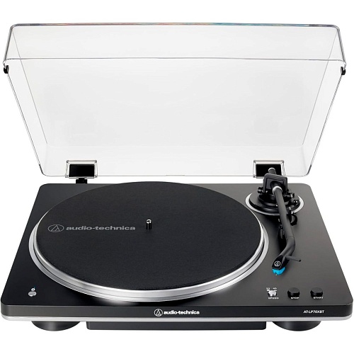 Проигрыватель виниловых дисков Audio-Technica AT-LP70XBT Black-Silver (AT-LP70XBTBK)
