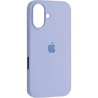 Чехол Silicone Case для Apple iPhone 16 Lilac Blue AA
