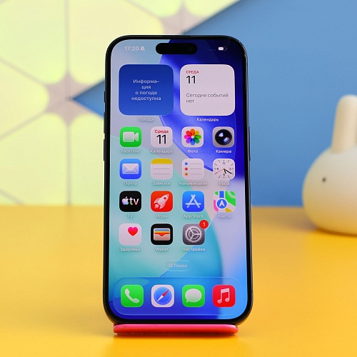 Смартфон Apple iPhone 15 Pro 128GB Blue Titanium (MTV03) Б/У