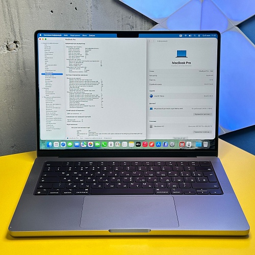Ноутбук Apple MacBook Pro 14'' M3 A2918 8GB/512GB Space Gray 2023 MTL73 (T4J3) Б/У - придбати в Дніпрі, Україні: ціна, характеристики | інтернет-магазин TOUCH