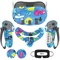 Набор аксессуаров COLOHAS 7-in-1 VR для Meta Quest 3 Battery versionG Set