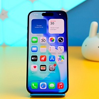 Смартфон Apple iPhone 15 Pro 128GB Blue Titanium (MTV03) Б/У