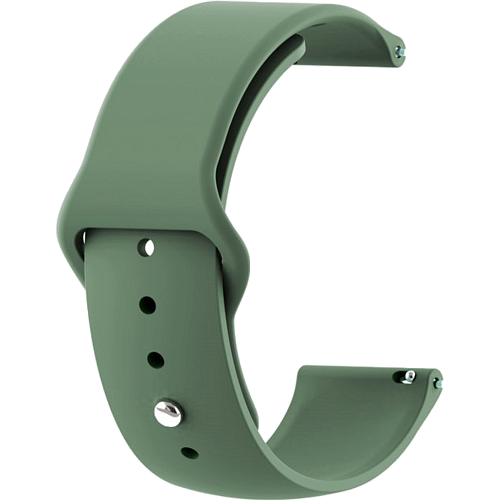 Универсальный ремешок Silicone Band для Xiaomi Amazfit Bip 20mm Dark Green