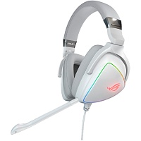 Игровые наушники Asus ROG Delta White Edition (90YH02HW-B2UA00)