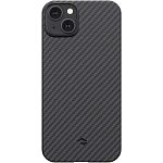 Чехол Pitaka MagEZ Case 4 1500D Twill для Apple iPhone 15 Black/Grey (KI1501)