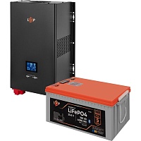 Источник бесперебойного питания (ИБП) LogicPower 3500W + LiFePO4 4096Wh (40163)