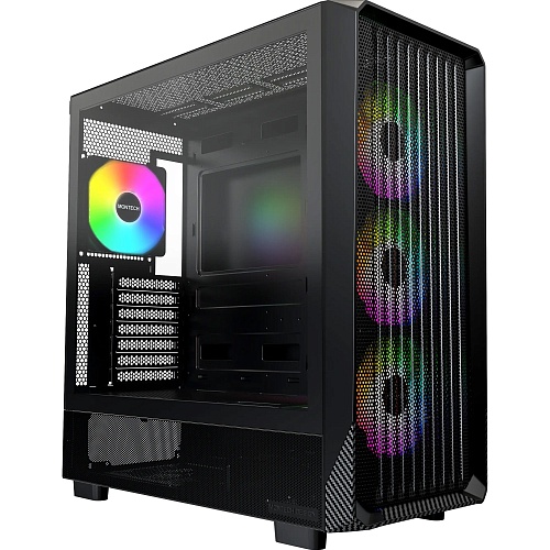 Корпус MONTECH X5 Black - придбати в Дніпрі, Україні: ціна, характеристики | інтернет-магазин TOUCH