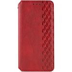 Чохол-книжка Rubic Leather Case для Redmi Note 13 Pro 5G/ Poco X6 5G Red