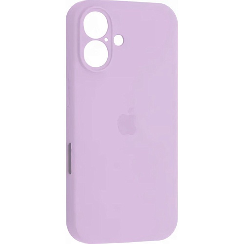 Чехол Silicone Case Camera Protect для Apple iPhone 16 Lilac AA