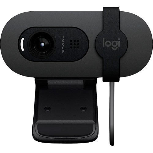 Веб-камера Logitech BRIO 105 Graphite (960-001592) - придбати в Дніпрі, Україні: ціна, характеристики | інтернет-магазин TOUCH