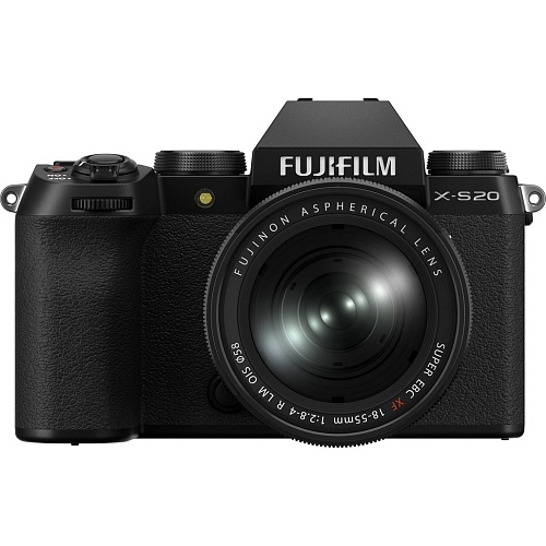 Беззеркальный фотоаппарат Fujifilm X-S20 XF Kit 18-55mm f/2.8-4.0R Black (16782002)