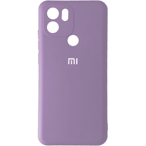 Чехол Full Silicone Case для Xiaomi Redmi A1+/A2+/Poco C50 Lilac