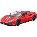 Автомодель Bburago Ferrari 488 Pista 1:24 Red (18-26026)