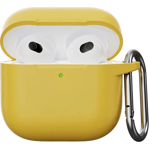Чохол Silicone Case для Apple AirPods 4 Yellow - придбати в Дніпрі, Україні: ціна, характеристики | інтернет-магазин TOUCH