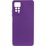 Чехол Silicone Cover Full Camera для Xiaomi Redmi Note 11 Pro 4G/5G 12 Pro 4G Grape
