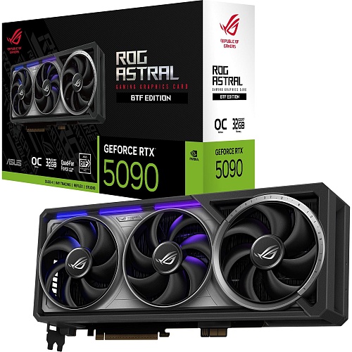 Відеокарта Asus ROG Astral GeForce RTX 5090 32GB OC BTF (ROG-ASTRAL-RTX5090-O32G-BTF-GAMING) UA - придбати в Дніпрі, Україні: ціна, характеристики | інтернет-магазин TOUCH