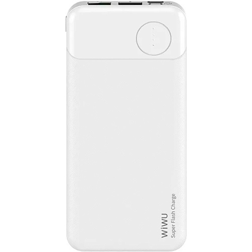 Зовнішній акумулятор WiWU JC-14 Power Bank 10000mAh 20w White - придбати в Дніпрі, Україні: ціна, характеристики | інтернет-магазин TOUCH