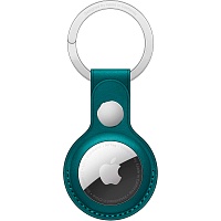 Чехол для поисковой метки Apple AirTag Leather Key Ring (Pine Green) HC