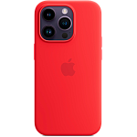 Чохол Apple Silicone Case with MagSafe для Apple iPhone 14 Pro (PRODUCT) Red (MPTG3)