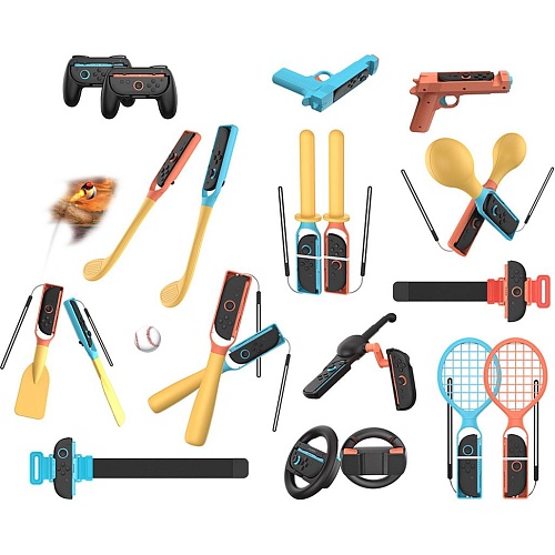 Набор держателей для геймпада Switch 2 Dobe TNS-5113 Gamepad holders 24in1