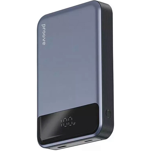 Внешний аккумулятор Proove Hoodman Magnetic 10000mAh 20W Grey (PBH120010003)