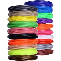 Набор PCL пластика для 3D ручкек Myriwell 20 цветов по 10м