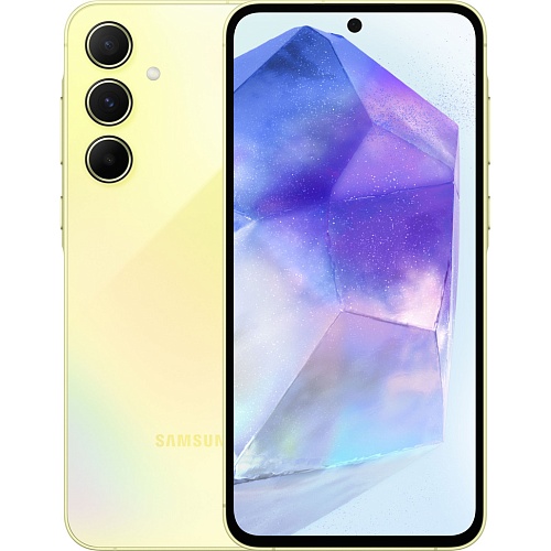 Смартфон Samsung Galaxy A55 8/128GB Lemon (SM-A556BZYAEUC) UA-UCRF - придбати в Дніпрі, Україні: ціна, характеристики | інтернет-магазин TOUCH Смартфон Samsung Galaxy A55 8/128GB Lemon (SM-A556BZYAEUC) UA-UCRF - придбати в Дніпрі, Україні: ціна, характеристики | інтернет-магазин TOUCH