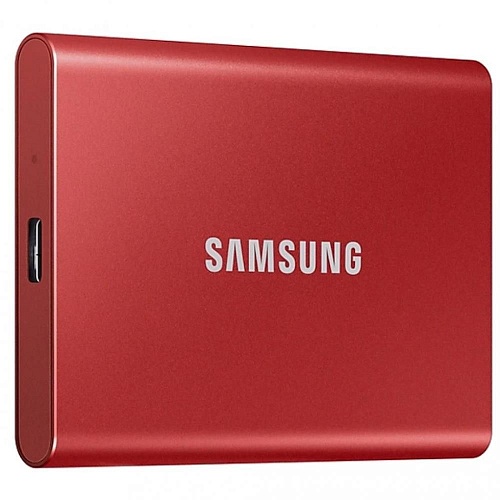 Внешний SSD накопитель Samsung T7 1 TB Red (MU-PC1T0R/WW)