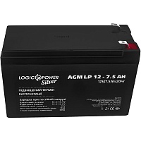 Аккумулятор LogicPower Silver AGM 12V (12V/7.5Ah/90Wh) (1074)