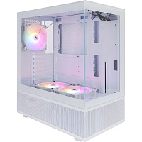 Корпус 1stPlayer Mi7-A-WH-2F7R-W-1F7-W White