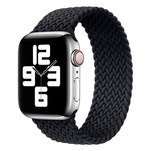 Ремешок Braided Solo Loop Band для Apple Watch 42/44/45mm Charcoal Size 6 148mm