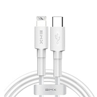 Кабель Baseus BMX Mini MFI USB-C to Lightning 18W PD 1.2m (CATLSW-A02) White