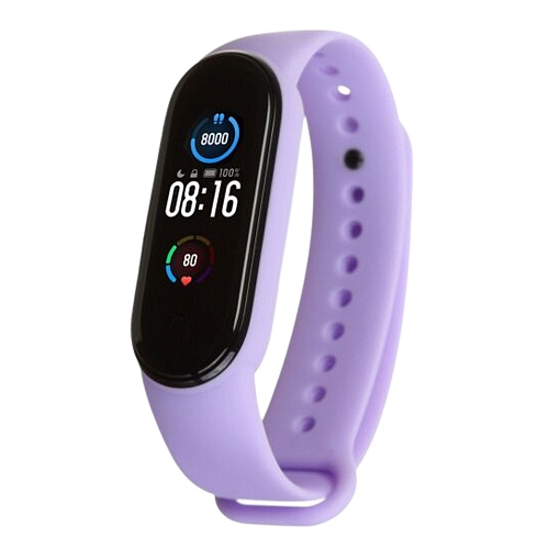 Силіконовий ремінець для Xiaomi MI Band 5 / MI Band 6 (Lavender) - придбати в Дніпрі, Україні: ціна, характеристики | інтернет-магазин TOUCH