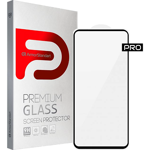 Защитное стекло ArmorStandart Full Glue Pro для Xiaomi Redmi Note 10 Pro/Note 11 Pro/Pro 5G/11 Pro5G+/11i/Poco F4 ARM60509 (Black)