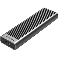 Внешний карман Vention M.2 SSD to USB Type-C 3.2 Grey (KPKH0) Внешний карман Vention M.2 SSD to USB Type-C 3.2 Grey (KPKH0)