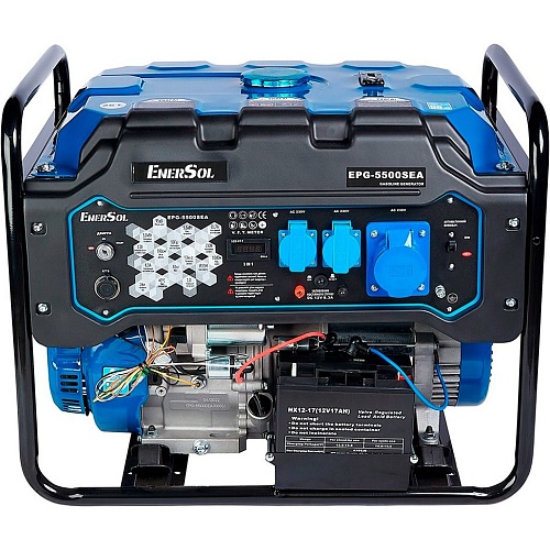 Генератор бензиновий EnerSol EPG-5500SEA (30794) - придбати в Дніпрі, Україні: ціна, характеристики | інтернет-магазин TOUCH