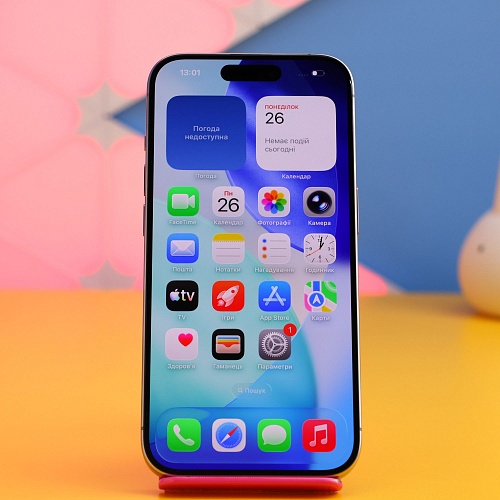 Смартфон Apple iPhone 15 Pro 128GB Natural Titanium (MTUX3) Б/У