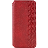 Чехол-книжка GETMAN Cubic Cover Case для Google Pixel 6 Red