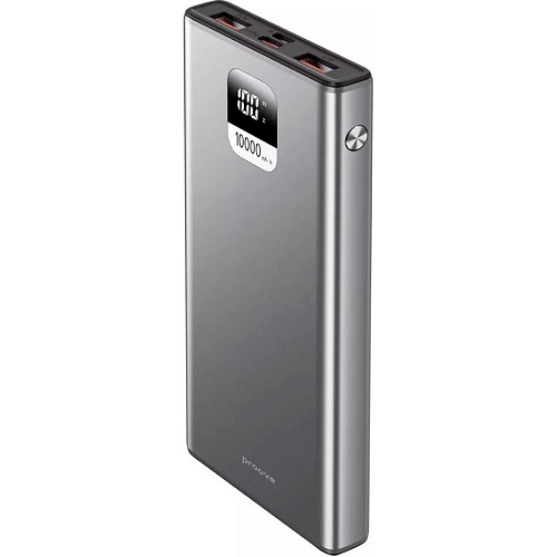 Внешний аккумулятор Proove Guardian 10000mAh 22.5W Metal Gray (PBG122210004)
