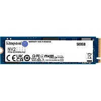 SSD накопичувач Kingston NV2 500GB (SNV2S/500G) - придбати в Дніпрі, Україні: ціна, характеристики | інтернет-магазин TOUCH