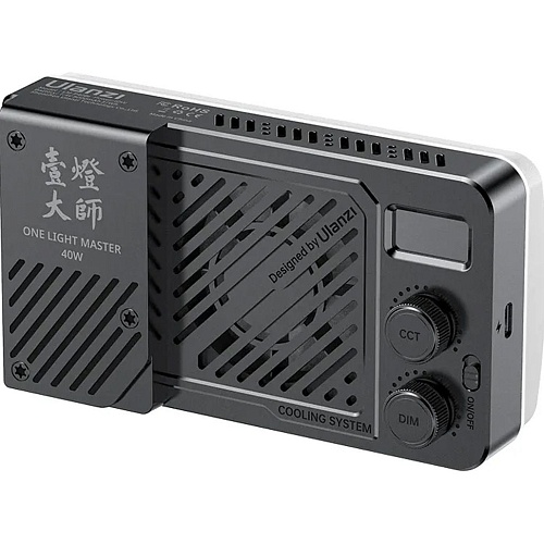 Накамерный свет Ulanzi LM-P40Bi с рассеивателем Bi-Color CRI 96+ 2700-6500К