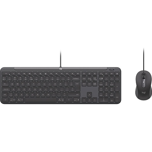 Комплект (клавиатура + мышь) Logitech Signature Slim MK620 Combo for Business Graphite (920-013349)