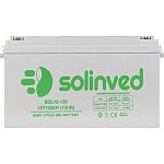 Аккумулятор Solinved GEL 12V (12V/150Ah/1800Wh) (SLG150-12)