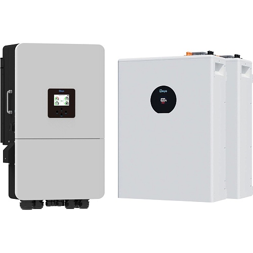 Система хранения энергии Deye SUN-15K-SG05LP3-EU-SM2 15kW + 2 АКБ SE-F5 Pro-С 10.2 kWh (51.2V/100Ah/5120Wh)