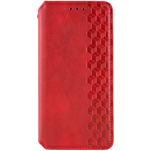 Чехол-книжка GETMAN Cubic Cover Case для Oppo A98 Red