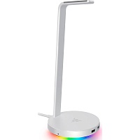 Подставка для наушников Razer Base Station V2 Chroma Mercury (RC21-01510300-R3M1) Подставка для наушников Razer Base Station V2 Chroma Mercury (RC21-01510300-R3M1)