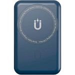Внешний аккумулятор WiWU Snap Cube Magnetic Wireless Charger 10000mAh Blue (6973218947013)