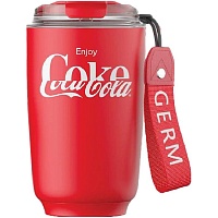 Термокухоль GERM Mocha Series Coca-Cola 400ml Cinnbar Red (GM127B50539) - придбати в Дніпрі, Україні: ціна, характеристики | інтернет-магазин TOUCH Термокухоль GERM Mocha Series Coca-Cola 400ml Cinnbar Red (GM127B50539) - придбати в Дніпрі, Україні: ціна, характеристики | інтернет-магазин TOUCH