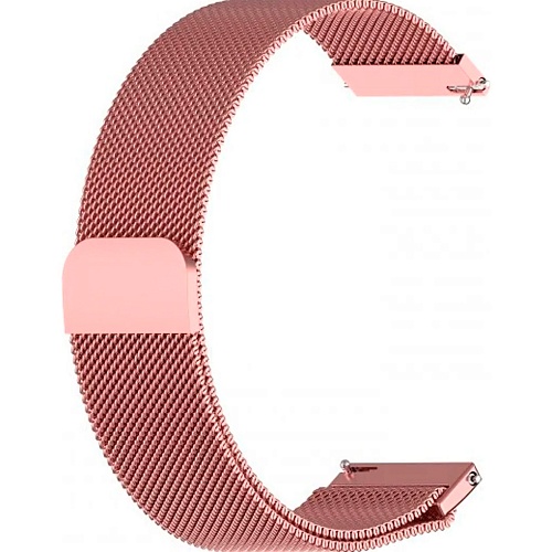 Универсальный ремешок для смарт-часов DK Metal Milanesse Loop Magnetic Band 22mm Rose Gold
